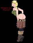  ass astrid astrid_hofferson female how_to_train_your_dragon solo 
