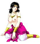  breasts broly brown_hair dragon_ball dragon_ball_z dragonball_z genderswap saiyan 