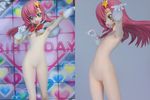  figure flat_chest hayate_no_gotoku! katsura_hinagiku long_hair nipples nude photo pink_hair solo 