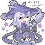  hat mismagius nintendo personification pokemon silver_hair witch witch_hat with_hat 