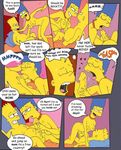  bart_simpson breasts cartoon erection marge_simpson oral_sex penis pussy sex the_simpsons the_simpsons_(series) 