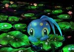  legendary_pok&#233;mon manaphy n20u28 nintendo pok&#233;mon pok&eacute;mon solo swamp video_games water water_lily 