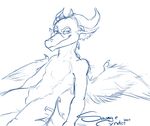  annoying_watermark cynder-the-dragon dragon horn male markings scalie solo tagme wings zenta 
