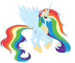  alicorn equine female friendship_is_magic glamourkat hasbro horse my_little_pony pony princess rainbow_dash_(mlp) royalty 