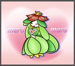  &lt;3 blush crown flower heart lilligant nintendo pokemon â™¥ 