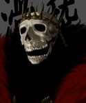  baraggan_louisenbairn bleach crown espada no_humans skull 