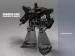  3d armored_core concept_art from_software mecha model 