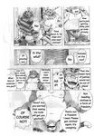  build_tiger build_tiger_(character) buttertoast comic feline gamma-g gay greyscale male mammal manga monochrome muscles overweight penis tiger 