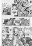  bagelsand build_tiger build_tiger_(character) comic cum feline gamma-g gay greyscale male mammal manga monochrome muscles oral penis tiger 