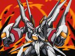  hades_project_zeorymer mecha monmon_(monban) no_humans solo zeorymer 