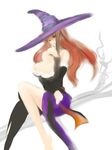  artist_request breasts cleavage dragon&#039;s_crown dragon's_crown hat highres sorceress_(dragon&#039;s_crown) sorceress_(dragon's_crown) vanillaware wink 