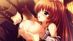  blush bra breasts censored game_cg kamikaze_explorer long_hair nipples oshiki_hitoshi paizuri penis underwear wet yuutenji_mishio 