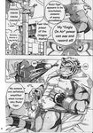  build_tiger build_tiger_(character) comic feline gamma-g gay greyscale male mammal manga masturbation monochrome muscles penis tiger translated 