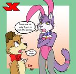  blue_eyes bunnysuit canine cat clothed clothing collar dog feline female flat_chested grape_jelly grape_jelly_(housepets!) housepets! jk male mammal masturbation peanut_butter_(housepets!) peanut_butter_(housepets) rabbit_ears standing tail webcomic yellow_eyes 