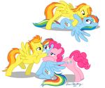  alpha_channel blue_fur brian_blackberry brian_mcpherson cutie_mark equine female feral friendship_is_magic fur group hasbro horse kissing lesbian mammal my_little_pony pegasus pink_fur pinkie_pie_(mlp) plain_background pony rainbow_dash_(mlp) spitfire_(mlp) transparent_background wing_boner wings wonderbolts_(mlp) 