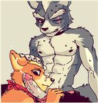  canine cum cum_on_face fox fox_mccloud gay male penis star_fox video_games wolf wolf_o&#039;donnell 