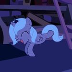  alicorn blue_body blue_hair crown cub cute dancing edit energetic equine eyes_closed female feral friendship_is_magic hair happy happy_dance hasbro horn horse light_blue_hair mammal my_little_pony princess_luna_(mlp) smile solo unknown_artist winged_unicorn wings young 