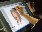  adobe_photoshop akiman artist badass drawing girl lowres painttool_sai photo sai tablet yasuda_akira 