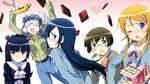  aragaki_ayase gokou_ruri kousaka_kirino makishima_saori ore_no_imouto_ga_konna_ni_kawaii_wake_ga_nai tamura_manami valentine 