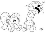  apple black_and_white creeper equine female feral fluttershy_(mlp) friendship_is_magic fruit hasbro mammal minecraft monochrome my_little_pony pegasus plain_background sad shax video_games white_background wings 