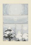  narumi_arata no_humans original snow snowing tree window 