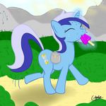  cutie_mark equine female feral friendship_is_magic hasbro horn horse hourglass ice_cream mammal my_little_pony pony popsicle solo suggestive suggestive_food sun sunny toothpaste unicorn unknown_artist 