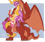  anal anal_penetration balls cum cum_in_ass cum_in_mouth cum_in_own_mouth cum_inside cum_on_chest cum_on_self domination dragon erection feral fucked_silly hands-free male male/male orgasm penetration penis redponei size_difference spyro spyro_the_dragon video_games wings 