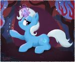  equine female friendship_is_magic hasbro horse my_little_pony pose tree trixie_(mlp) unicorn wood 