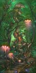  creature fantasy highres no_humans original plant scenery tree treehouse uchio_kazumasa 