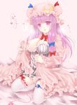  blush bow breasts crescent hair_bow hat heart lactation large_breasts long_hair masturbation nipples open_mouth patchouli_knowledge purple_eyes purple_hair pussy_juice rara419 seiza sitting solo spoken_heart tears thighhighs touhou trembling vibrator white_legwear 