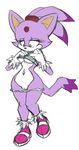  amber_eyes blaze_the_cat breasts cat clothing feline female fur hair kayla-na mammal panties panties_down plain_background purple purple_body purple_fur purple_hair purple_skin pussy sega shirt shirt_lift shoes solo sonic_(series) tail under_boob underwear white_background 