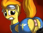  buttplug clothing embarrassed equine female feral friendship_is_magic hasbro horse kloudmutt mammal my_little_pony pegasus pony pussy pyro pyro_(team_fortress_2) sex_toy solo spitfire_(mlp) team_fortress_2 torn_clothing wings wonderbolts_(mlp) 
