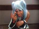  ( ) blue_hair brazilian cosplay crossdressing hatsune_miku male male_focus photo solo vocaloid 