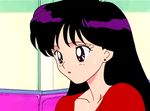  angry animated animated_gif bishoujo_senshi_sailor_moon black_hair gif hino_rei long_hair lowres purple_eyes stare staring sweatdrop 