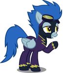  female feral friendship_is_magic hasbro horse mammal my_little_pony pegasus recolor shadowbolts_(mlp) solo spitfire_(mlp) unknown_artist wings wonderbolts_(mlp) 