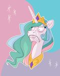  detestia_(mlp) equine female friendship_is_magic hasbro haughty horn leighanna mammal my_little_pony princess princess_celestia_(mlp) reaction reaction_image royalty shenanigan solo son_i_am_disappoint unicorn unimpressed 