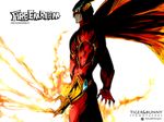  cape dark_skin dark_skinned_male fire fire_emblem_(tiger_&amp;_bunny) gloves image_comics kasu_(pixiv108801) lips male_focus mask nathan_seymour parody solo spandex spawn superhero tiger_&amp;_bunny 