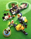  5boys disney kingdom_hearts kingdom_hearts_ii lowres male male_focus multiple_boys official_art roxas sora sora_(kingdom_hearts) 