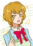  ban_keiko brown_hair heartcatch_precure! heartcatch_pretty_cure! milf mother orange_hair precure pretty_cure short_hair smile solo 