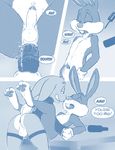  anal anal_penetration balls blue_and_white buster_bunny butt cherry_cola_(comic) comic fellatio gay lagomorph male mammal monochrome nude oral oral_sex penetration penis rabbit seth-iova sex tiny_toon_adventures tiny_toons warner_brothers 