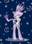  blaze_the_cat breasts cat crescent crescent_moon feline female fur looking_at_viewer mammal moon nipples purple purple_fur purple_nipples pussy saillestraife sega solo sonic_(series) star tail yellow_eyes 