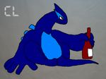  blue crappy_looking_wine_bottle dark_blue drunk holding red_eyes shadow_lugia sitting 