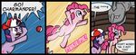  crossover equine female feral friendship_is_magic fur gym hasbro hat horse mammal my_little_pony nintendo onix onyx pink_fur pinkie_pie_(mlp) pok&#233;ball pok&#233;mon pok&eacute;ball pok&eacute;mon pony speccysy twilight_sparkle_(mlp) video_games 