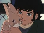  80&#039;s 80's 80s black_hair bunny dark_hair devilman fudou_akira old_school oldschool rabbit 