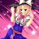  alice_margatroid blonde_hair blue_eyes hairband hat short_hair solo tilm touhou witch_hat 