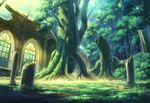  forest nature no_humans original ruins scenery tree wallpaper 