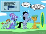 brony cub cutie_mark dialog english_text equine female feral friendship_is_magic hasbro hat horn horse magic male mammal money my_little_pony original_character outside ponification pony portal scam snails_(mlp) snips_(mlp) text timothy_fay transformation trick trixie_(mlp) unicorn wish young 