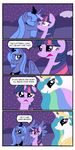 abuse_of_power alicorn blue_eyes blush comic cool_colors crown dialog english_text equine female feral forced_relationship friendship_is_magic group hasbro horn implying_injury kissing lesbian mammal my_little_pony nervous night pegacorn pegasus princess princess_celestia_(mlp) princess_luna_(mlp) purple_eyes royalty sibling sisters stars surprise surprised text teygrim threat threatened twilight_sparkle_(mlp) unicorn wing_boner winged_unicorn wings 