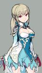  breasts face large_breasts najimi_shin red_eyes shin_sangoku_musou shin_sangoku_musou_6 sketch solo wang_yuanji 