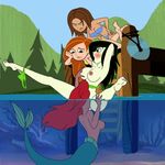  ariel bonnie_rockwaller gagala kim_possible kimberly_ann_possible shego the_little_mermaid 